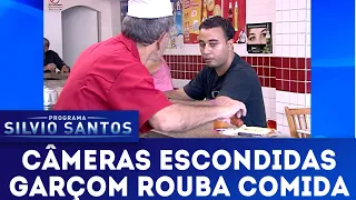 Garçom Rouba Comida | Câmeras Escondidas (03/03/19)