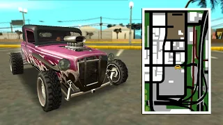 50 Ubicaciones OCULTAS de AUTOS en GTA San Andreas