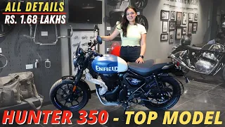 Royal Enfield Hunter 350 - Metro Variants at Rs. 1.64 Lakhs - All features explained #hunter350