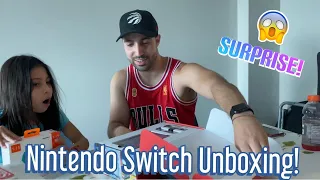 Surprising our daughter with a Nintendo Switch!