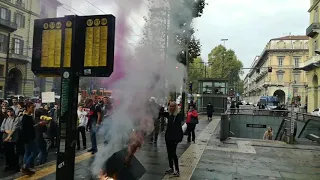 Corteo studenti Torino contro governo 2