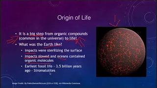 Lesson 30 - Lecture 1 - Astrobiology - OpenStax