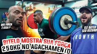 LÉO STRONDA E BALESTRIN TESTAM A FORÇA DO BITELO EM UMA ACADEMIA OLD SCHOOL