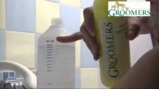 Groomers Dog Grooming Tips: Mixing Shampoo
