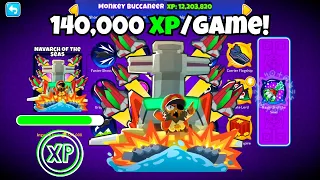 (UPDATED) Monkey Buccaneer xp farm for Paragon - BTD 6