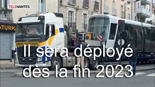 Le futur tram est arrivé à Nantes  #tvsevreetmaine
