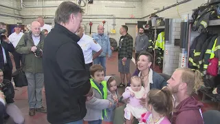 Family reunited with Good Samaritan who saved baby from Cleveland house fire
