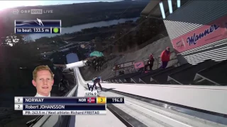 Robert Johansson Vikersund 2017 252m Old World Record!
