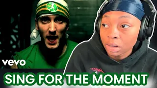 FIRST TIME HEARING Eminem - Sing For The Moment (Official Music Video) REACTION!!