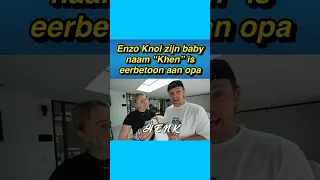 👶❤️ Enzo Knol zijn baby naam Khen is eerbetoon aan opa #enzoknol #myron #baby #vlog