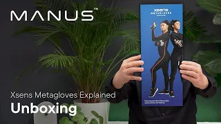 Xsens Metagloves by MANUS - Unboxing