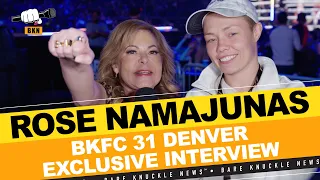 What UFC Star Rose Namajunas Loves About Bare Knuckle & Will She Take Her Gloves Off & Join BKFC?