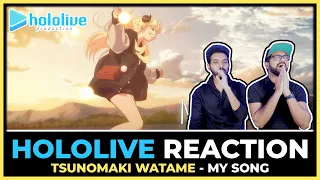 HOLOLIVE - WATAME MY SONG (ORIGINAL SONG) REACTION | THE HOLO SHOW CLIP