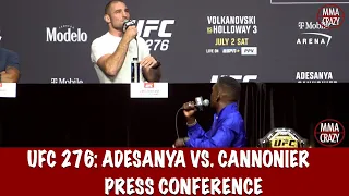 Full UFC 276: Adesanya vs. Cannonier Pre Fight Press Conference