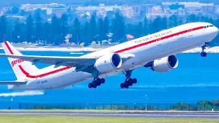 20 MINS of BIG Sydney Airport Aircraft | A380 B747 A350 B777 B737 MAX | Plane Spotting 2021
