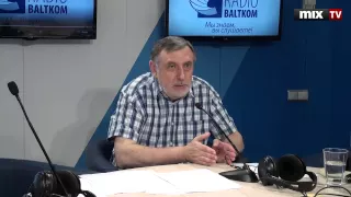 Российский историк и писатель Александр Мосякин в программе "Разворот". MIX TV