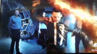 Robbie Reyes uses hellfire chain to open a portal