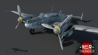 Warthunder RB Bf-110 G-2 Crimson Nights