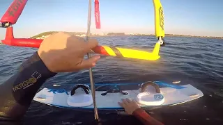 ON VA PLUTOT REPRENDRE LES BASES 😂😅😂Redécollage, Waterstart,  etc  _GoPro Kitesurf Vlog ⭐