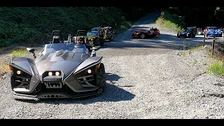 POLARIS SLINGSHOT GOES OFF ROAD