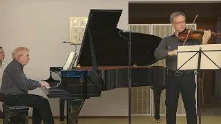 Robert Schumann Violinsonate Nr. 1 a-Moll, op. 105, I. Mit leidenschaftlichem Ausdruck