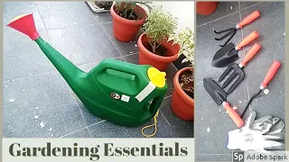 Unboxing Gardening Essentials l Gardening hand tools l Watering Can