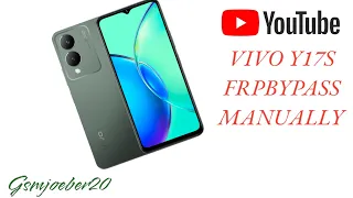 VIVO Y17S FRF/BYPASS DONE WITHOUT/PC