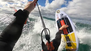 Duotone 2023 Neo SLS waveriding in Cornwall