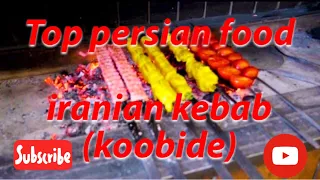 Iranian kebab koobide
