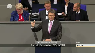 Patrick Schnieder: Änderung der GOBT - Überschneidung von Sitzungen- [Bundestag 26.04.2018]