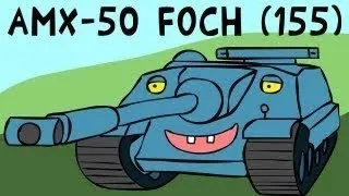 WOT: AMX-50 Foch 155 эпик! Как тащить за раков рандом? никак! Медаль ПУЛА, воин, поражение..