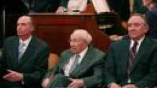 President Hinckley's Final Public Appearance