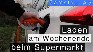 Mittags BEV laden am Supermarkt | EVlog 1.5 | Eintöniger Alltag mit E-Auto