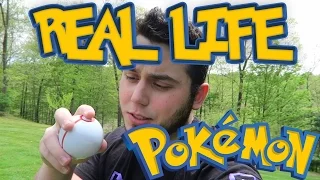 CATCHING A WILD POKEMON IN REAL LIFE!?