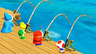 Mario Party 9 Step It Up Shy Guy vs Kamek vs Toad vs Koopa Troopa Master Difficulty #kamekgaming