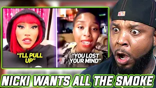 Nicki Minaj WARNS Jaguar Wright For Insulting Her Husband & Son