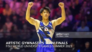 World University Games Summer 2023 | Mens Artistic Gymnastics Team Finals and Indv Qual