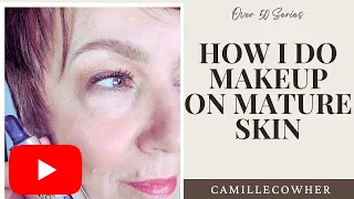 Mature Skin Makeup  (Tap PRODUCTS on video, check COMMENTS for more) #womenofyoutube