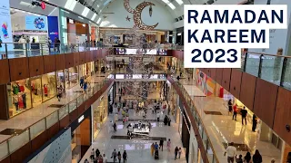 Dubai Mall First Day of Ramadan 2023 Walking Tour | Ramadan Kareem 2023