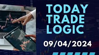 Today Trade Plan & Logic | 09-04-2024 | live option Trading | Nifty & Bank nifty