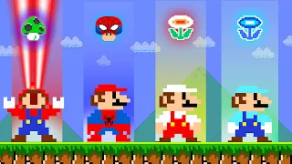 MARIO POWER! Super Mario The AVENGERS Power Ups Version: Who is Winner? | 2TB STORY GAME