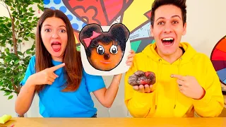 SLIME ART CHALLENGE 2! Dipingere con lo slime Topolino e Minnie!