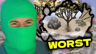 My Singing Monsters WORST Island... (AIR ISLAND)