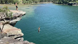 Jerusalem Bay - Ku-Ring-Gai Chase National Park - Rock Jump