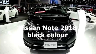 Nissan Note 2018 ,Black colour ,Exterior and Interior
