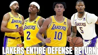 Lakers Entire Defense Return Update