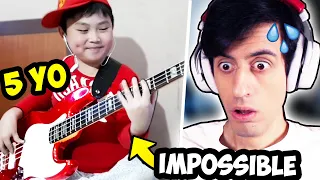 This 5 Year Old Plays BASS Better Than ME??