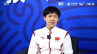 「新華社」2023杭州亞運中國乒乓球運動員王楚欽專訪