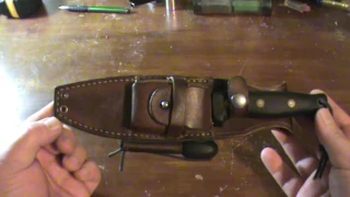 LeonardLeather Products belt and sheath