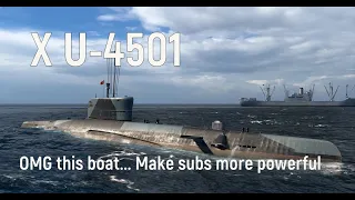World of Warships - U-4501 Replay OMG this boat...Make subs more powerful